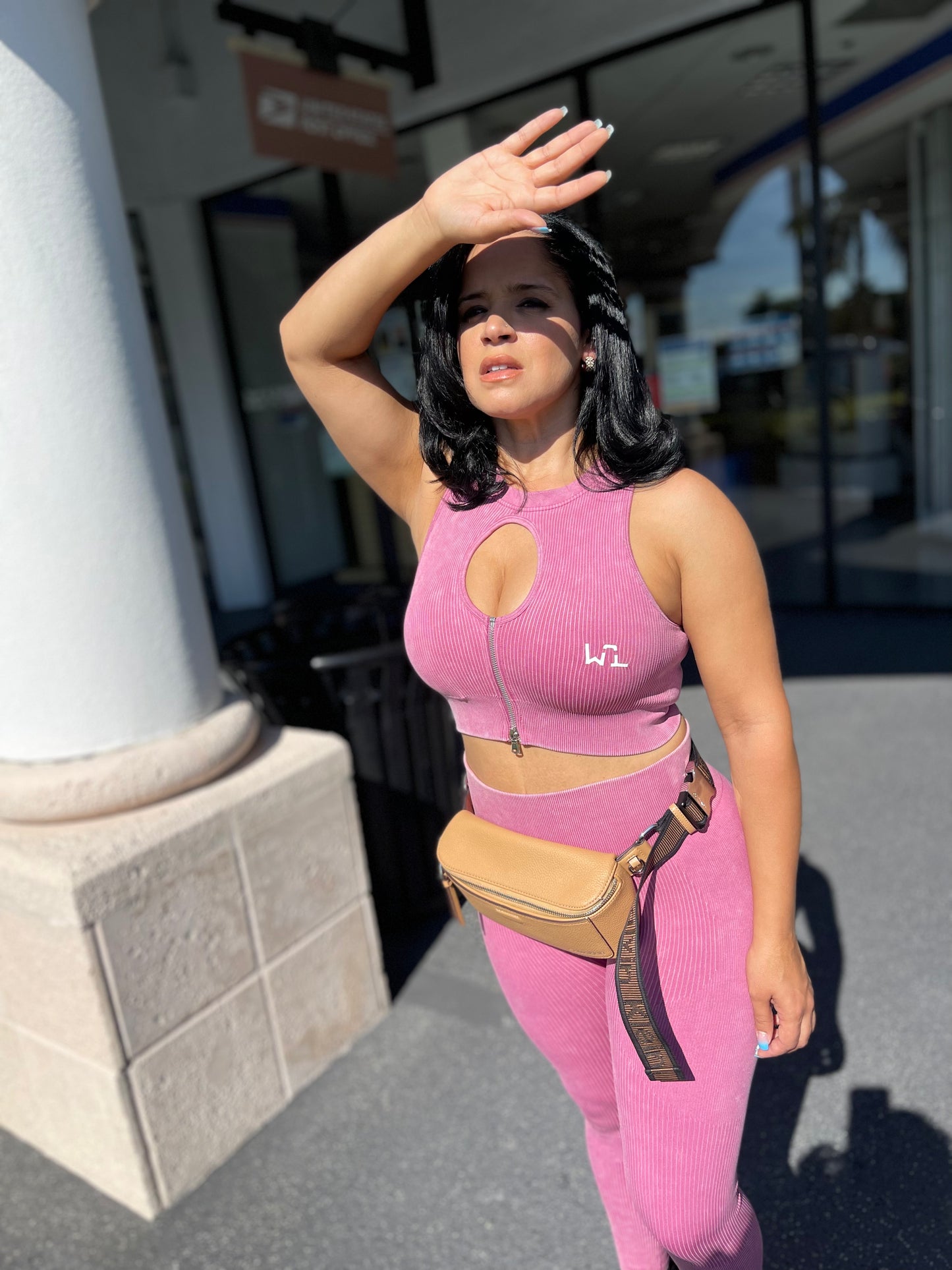 Sport Zipper Bra