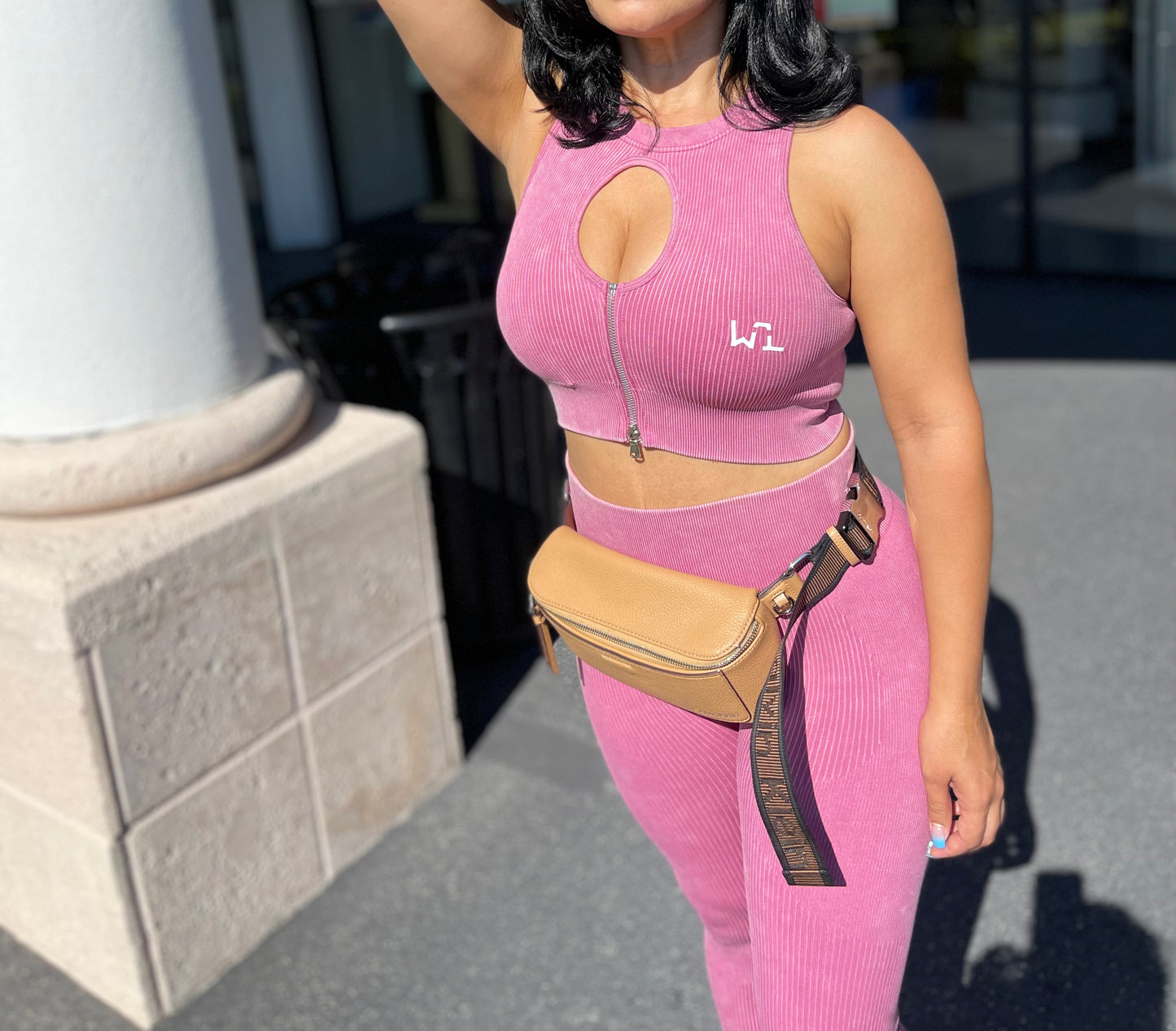 Sport Zipper Bra