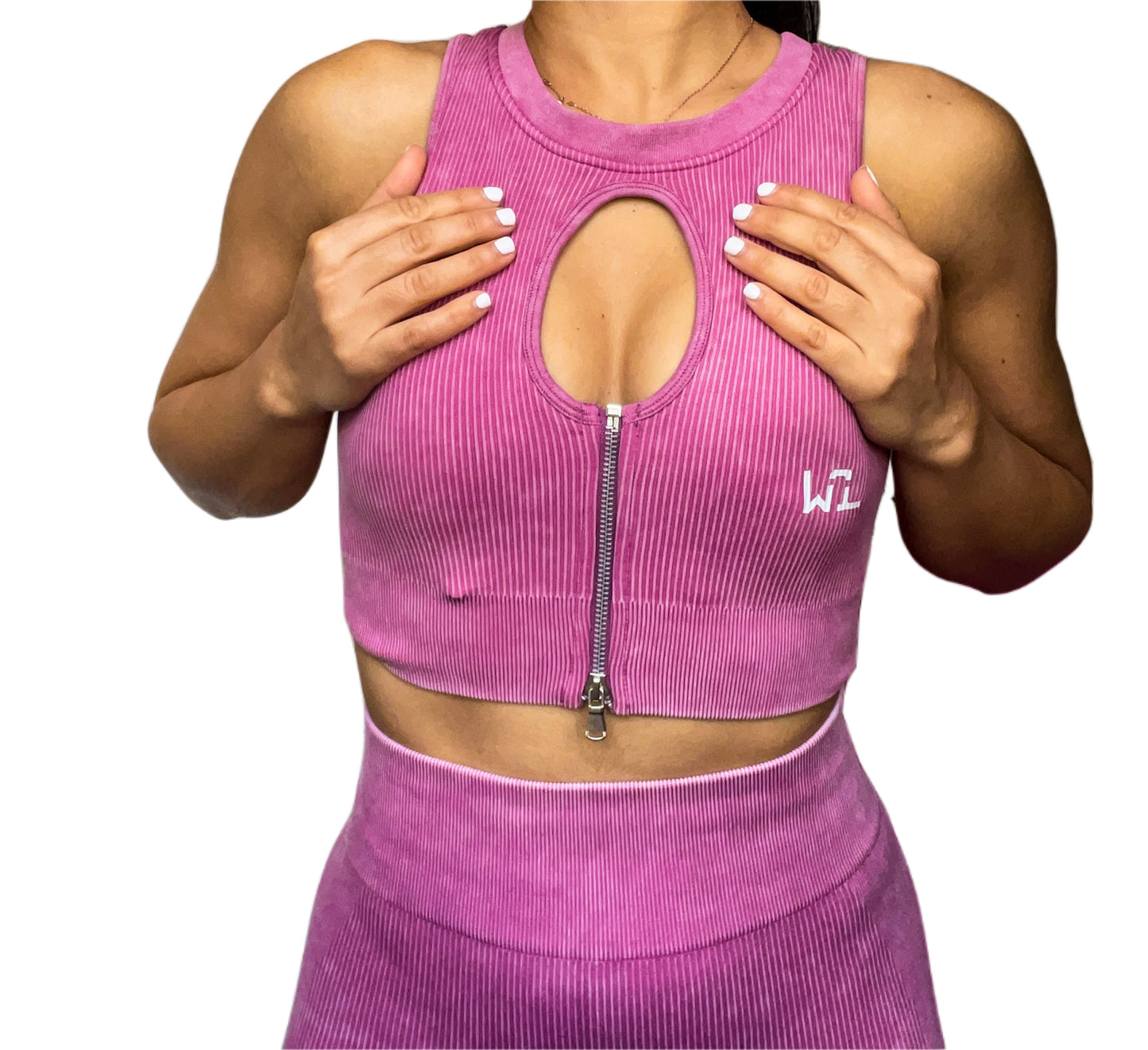 Sport Zipper Bra